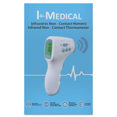 I-Medical érintés nélküli infravörös  hőmérő pisztolyos
