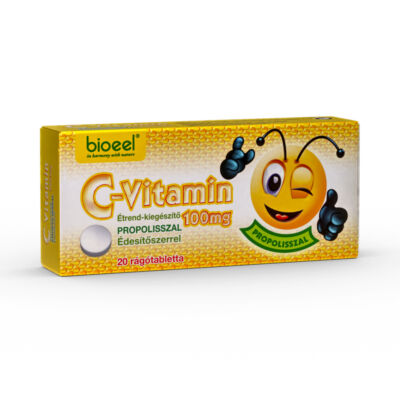 Bioeel C-vitamin 100mg propolisszal 20db/doboz